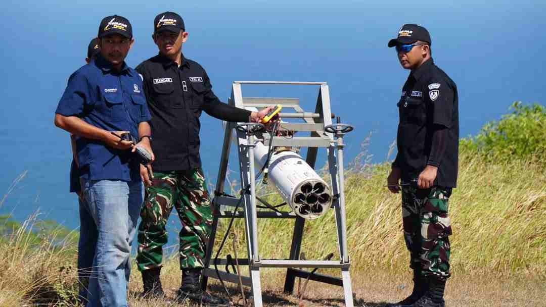 Dislitbangau Uji Performa Roket WAFAR RD-702, Dukung Kemandirian Industri Pertahanan Nasional