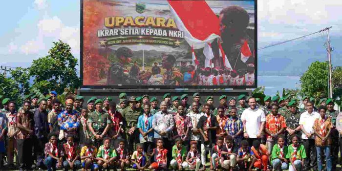 Sepuluh Anggota TPNPB-OPM Kodap IV Sorong Raya Ikrar Setia kepada NKRI di Manokwari