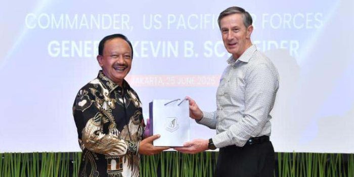 TNI AU – US PACAF Perkuat Kemitraan Strategis, Wakasau Jamu Makan Malam COMPACAF