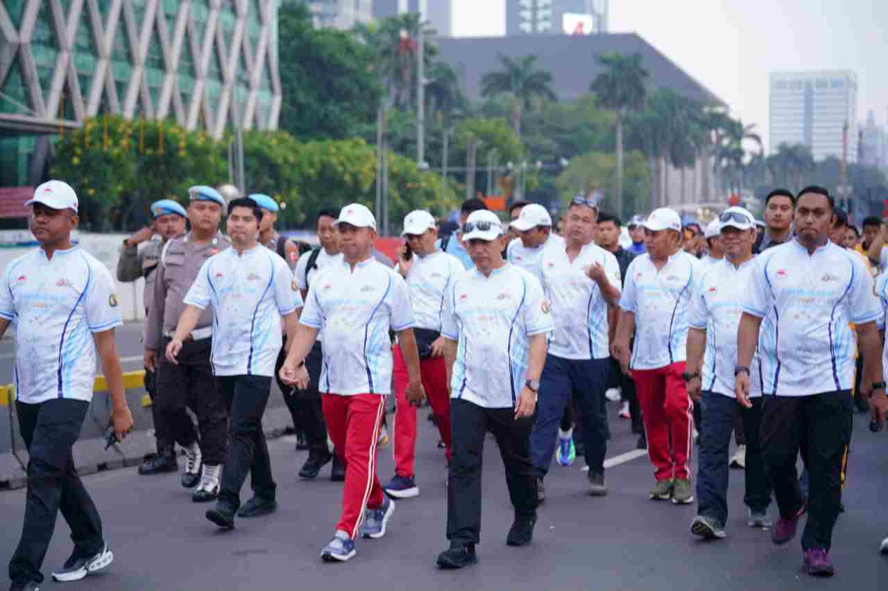 Gelar Pekan Olahraga, Kapolri: Upaya Terus Bersama Masyarakat Jelang Hari Bhayangkara ke-80