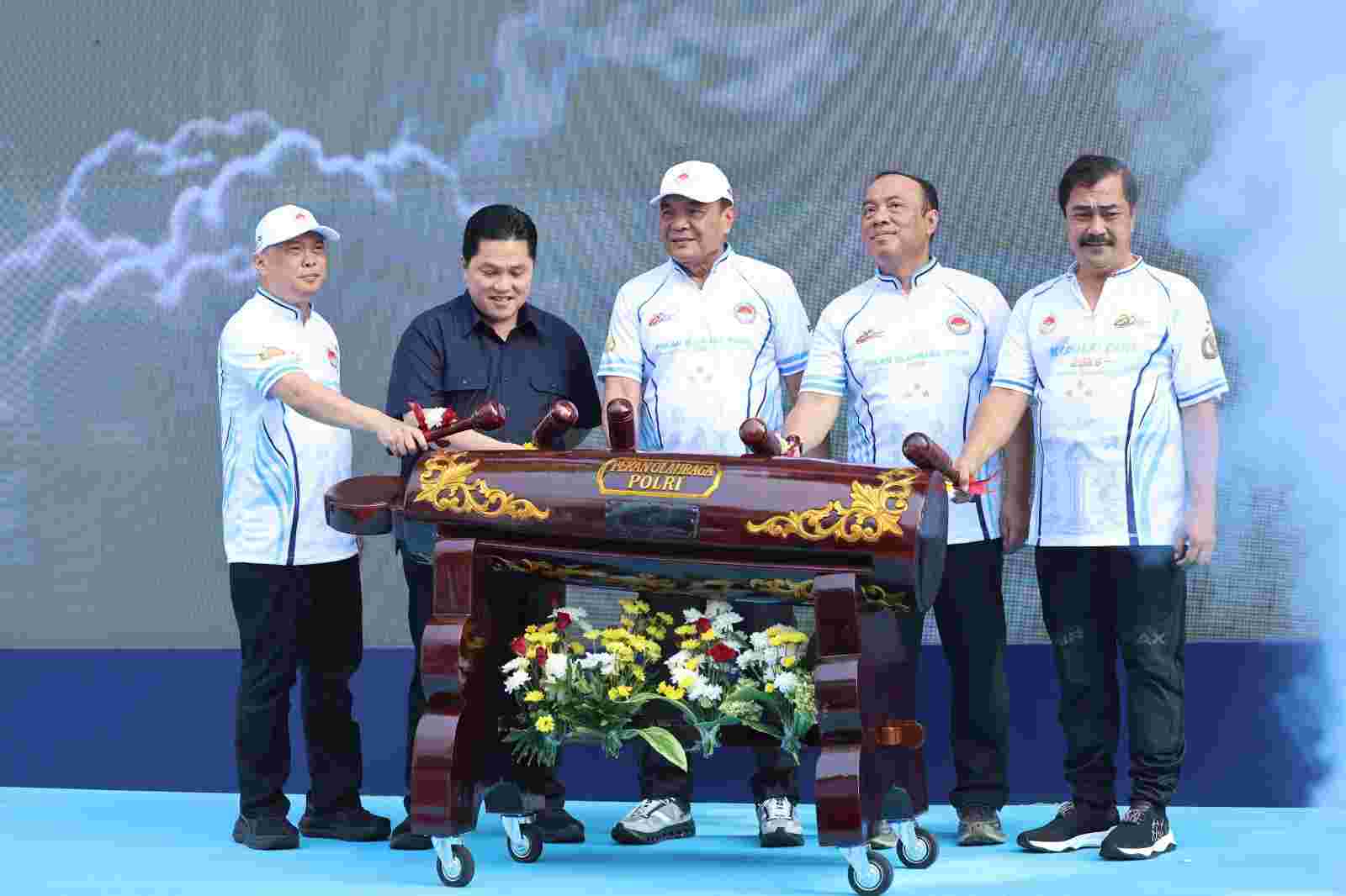 Menpora Erick Thohir Dorong Pekan Olahraga Polri Jadi Gerakan Memasyarakatkan Olahraga