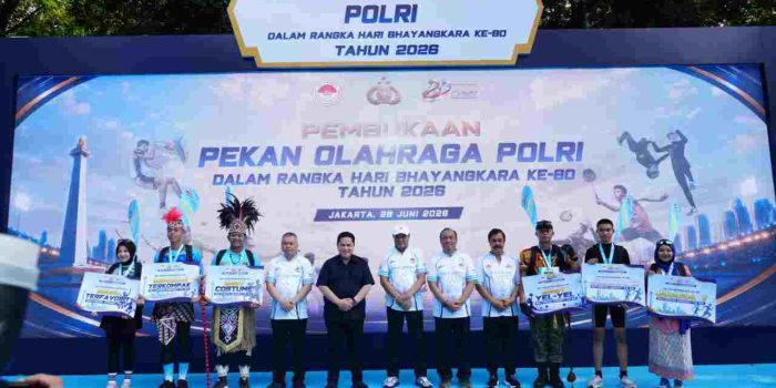 Wakapolri Buka Pekan Olahraga Polri Hari Bhayangkara ke-80, Tegaskan Semangat “Polri untuk Masyarakat”
