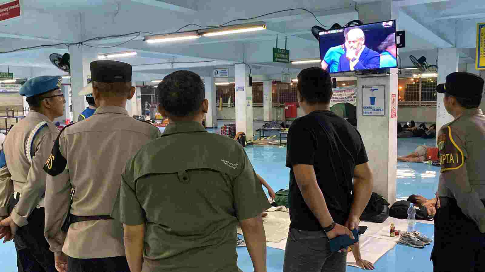 Polres Priok Perkuat Sinergi dengan Masyarakat Melalui Nobar Jaga Jakarta On The Spot Piala Dunia 2026