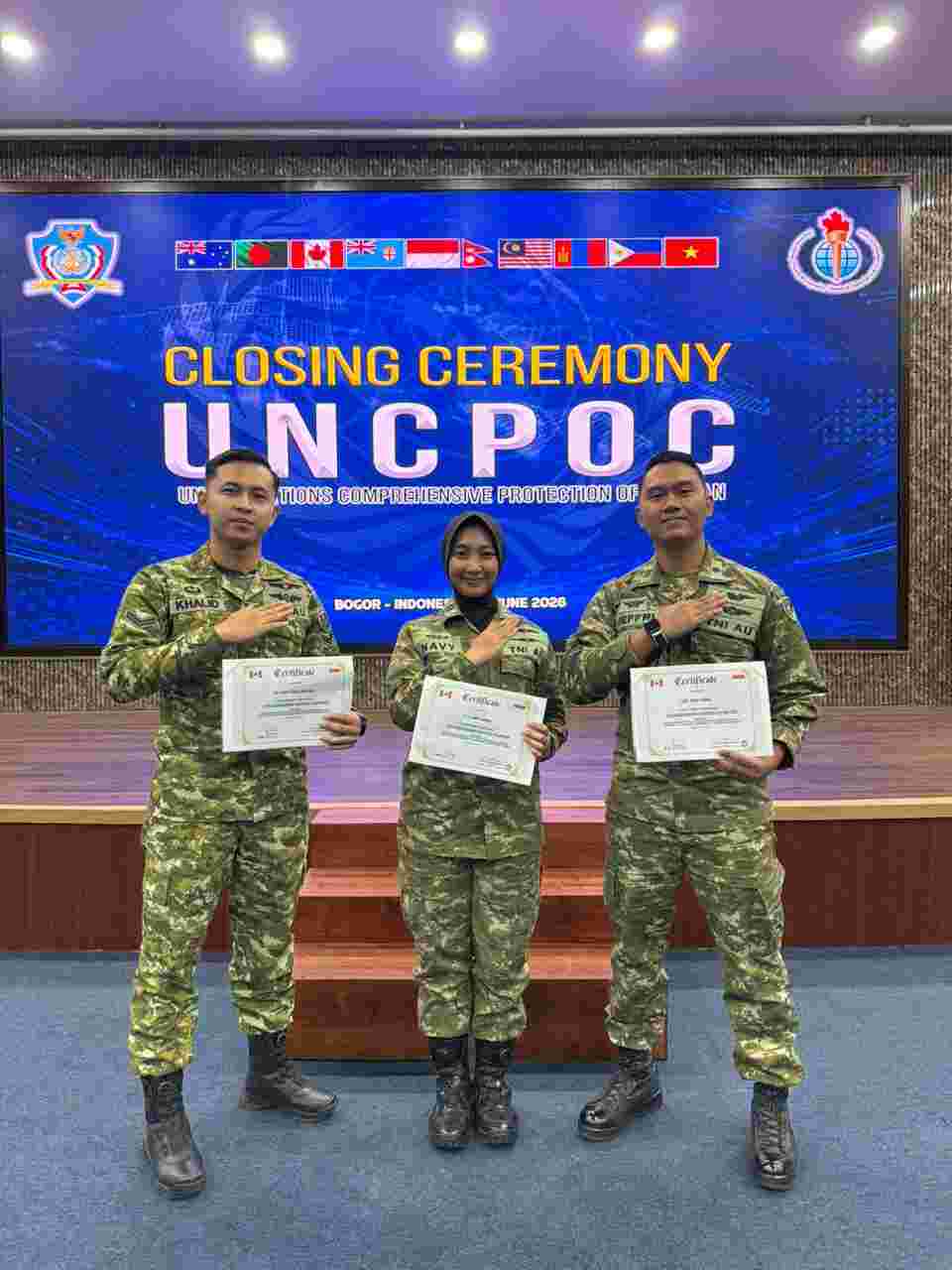 TNI AU Perkuat Kesiapan Personel untuk Misi Perdamaian PBB melalui Kursus Protection of Civilian