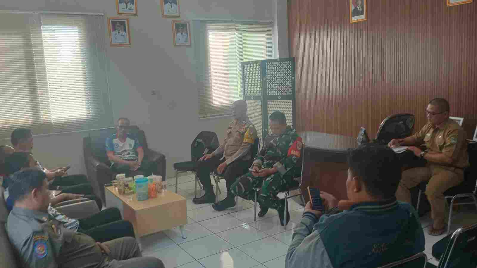 Tertibkan PKL Belakang Pasar, Polsek Bantargebang Gelar Rakor Bersama Tiga Pilar