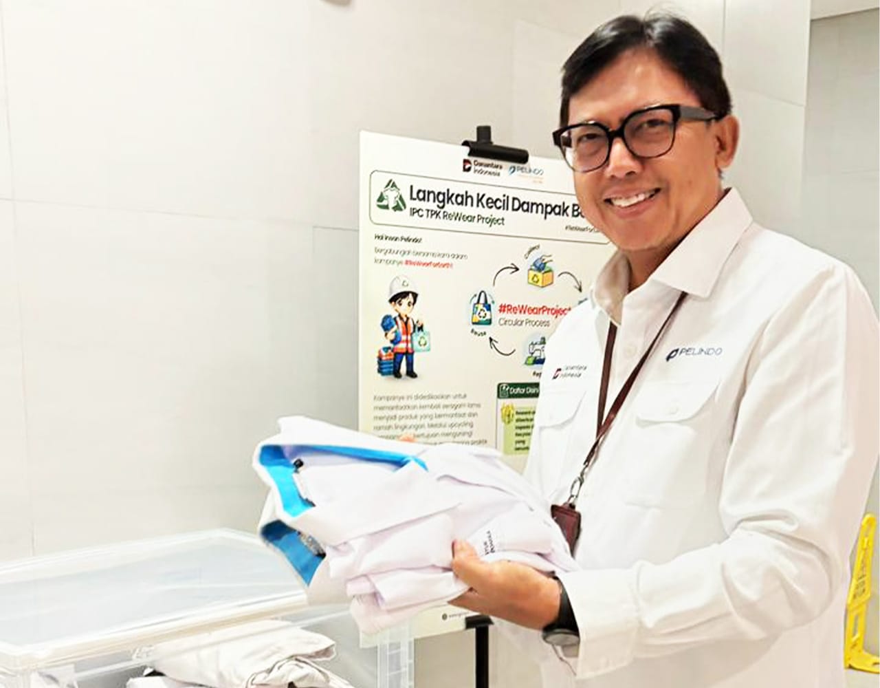 IPC TPK ReWear Project: Sulap 209 Kilogram Seragam Bekas Jadi Produk Bernilai, Dukung ESG dan SDGs