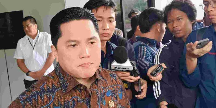 Erick Thohir Buka Suara soal Kabar Naturalisasi Dua Pemain Eropa untuk Timnas Indonesia