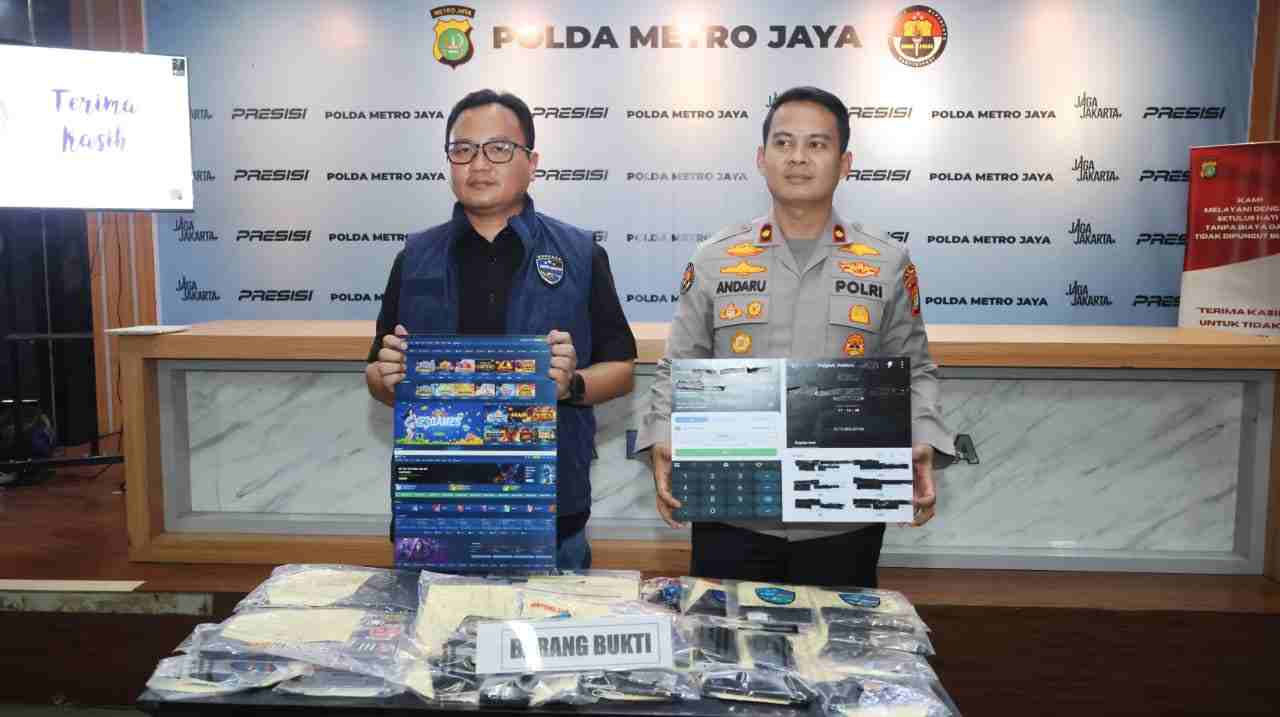 Polda Metro Jaya Ungkap Sindikat Judi Online 1XBET, Empat Tersangka Diamankan