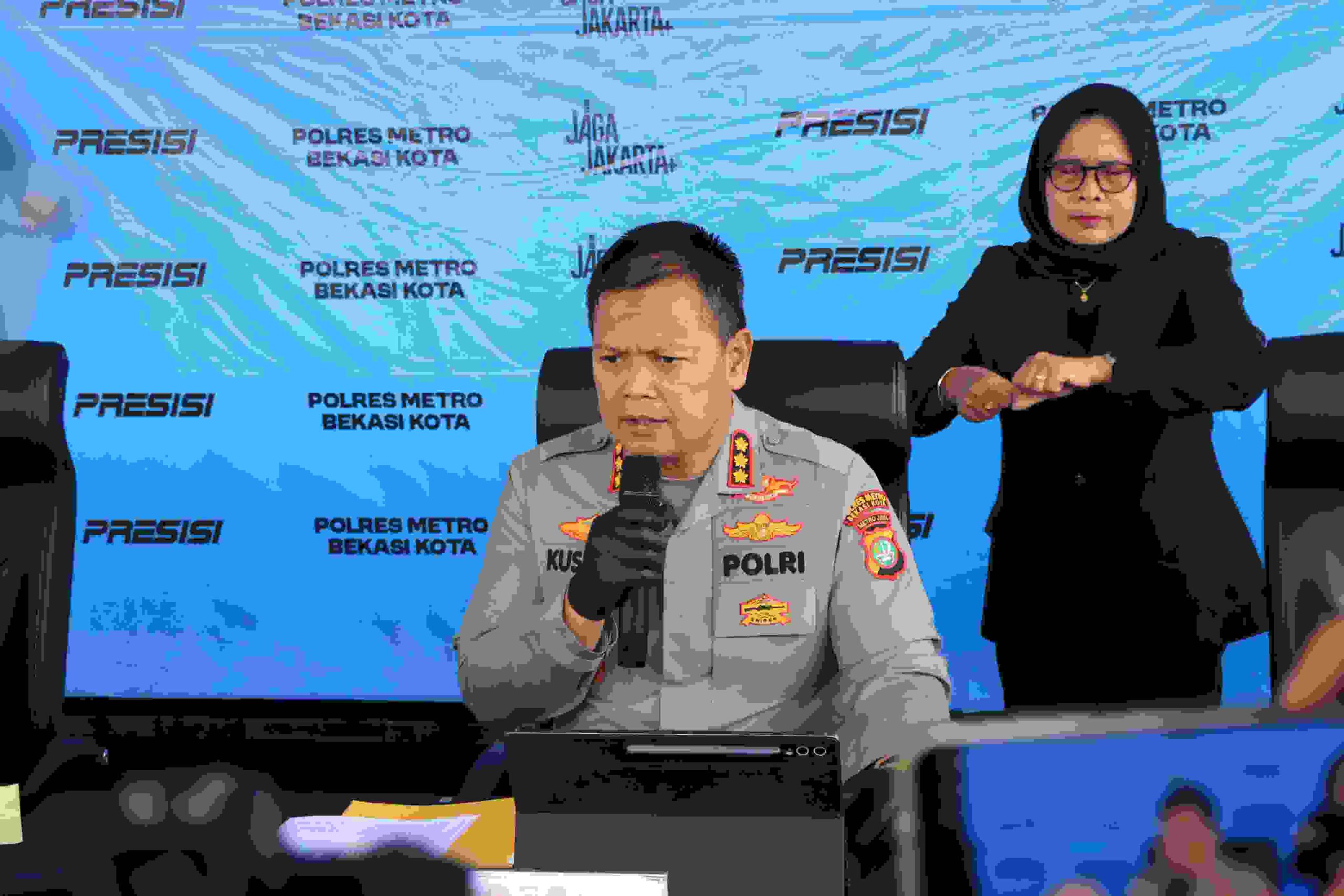 Begal Sadis di Jatisampurna Diungkap Polres Metro Bekasi Kota, Satu Pelaku Residivis Kambuhan Diringkus