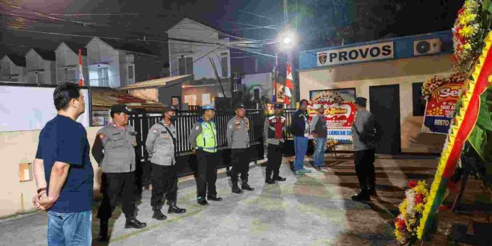 WUJUDKAN PROGRAM BEKASI ON THE SPOT, POLSEK JATIASIH RUTIN GELAR RAZIA STASIONER DAN PATROLI WILAYAH, ANTISIPASI KEJAHATAN JALANAN CIPTAKAN SITUASI AMAN DAN KONDUSIF