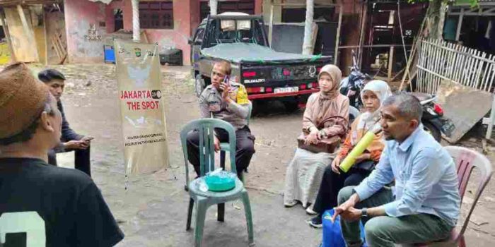 Jaga Jakarta On The Spot: Polsek Bantargebang Serap Aspirasi Warga RW 005 Kel. Bantargebang
