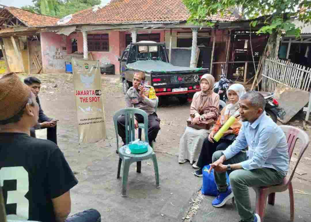 Jaga Jakarta On The Spot: Polsek Bantargebang Serap Aspirasi Warga RW 005 Kel. Bantargebang