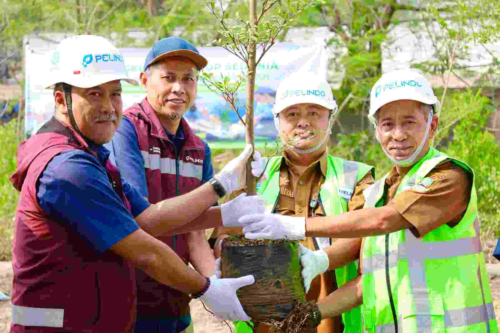 Pelindo Regional 2 Banten Tanam 250 Pohon, Perkuat Komitmen Keberlanjutan
