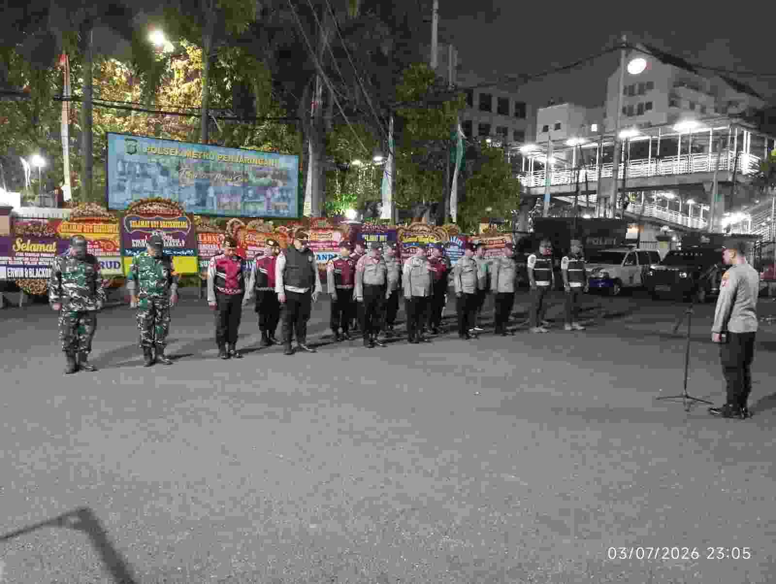 Patroli KRYD Polsek Metro Penjaringan Sasar Titik Rawan, 10 Motor Tanpa Surat Diamankan