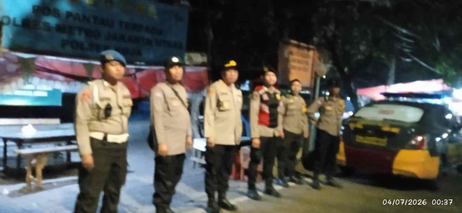 Polsek Koja Intensifkan Patroli KRYD, Satu Sepeda Motor Diamankan