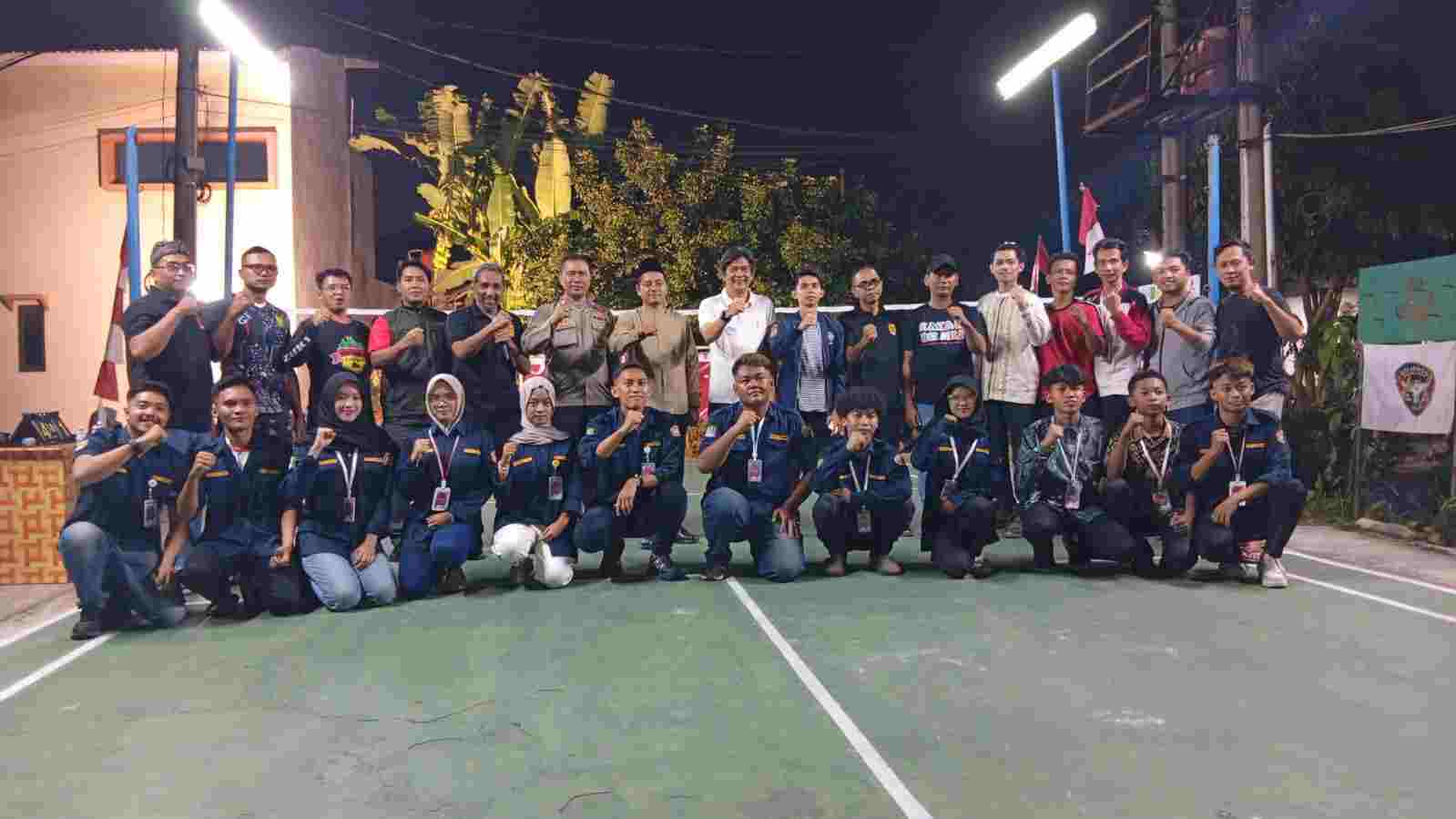 Bhabinkamtibmas Polsek Bantargebang Hadiri Pembukaan Lomba HUT RI Ke-81 di RW 022 Kelurahan Cimuning
