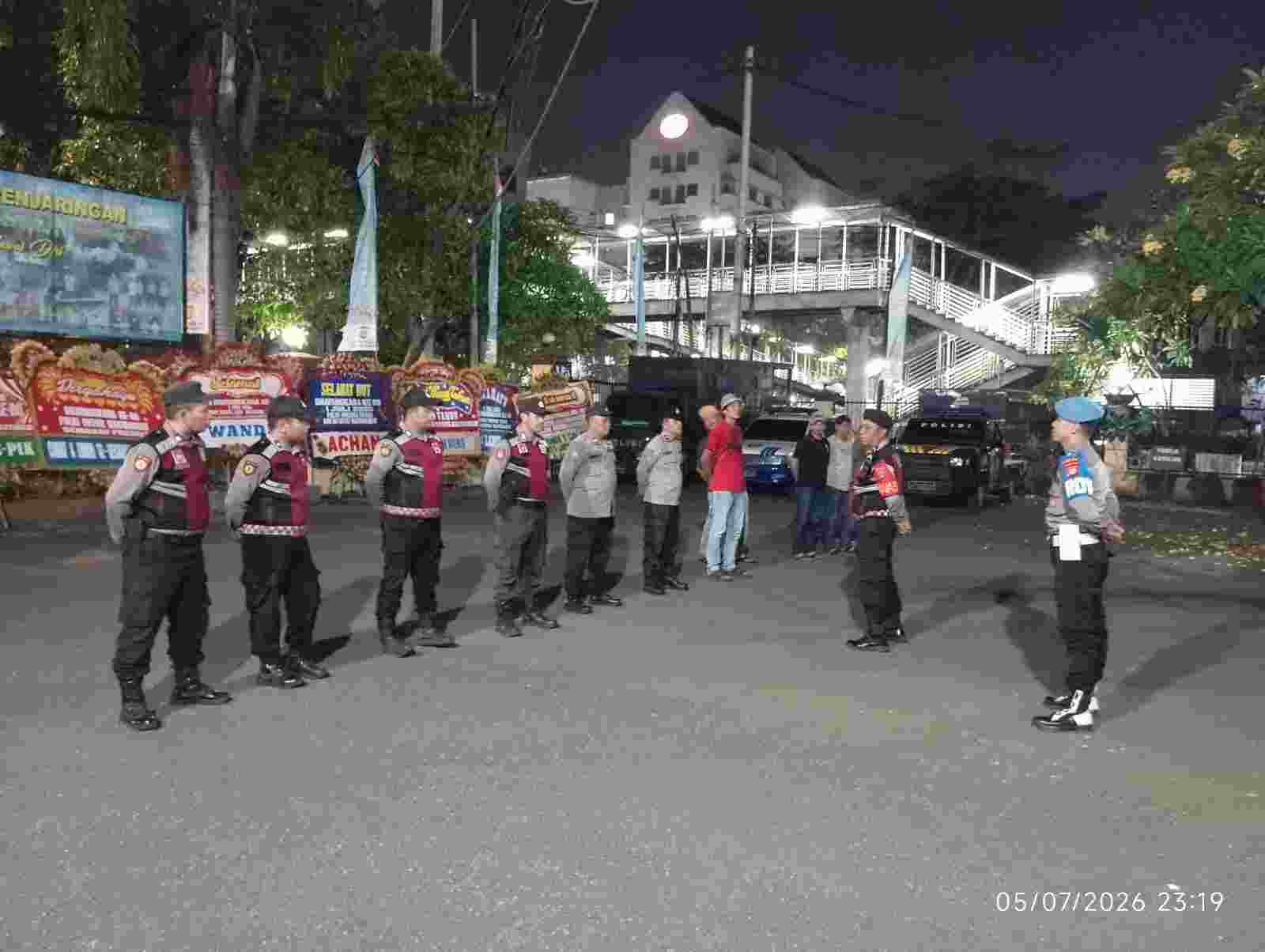Jaga Jakarta, Jaga Lingkungan, Polsek Metro Penjaringan Tingkatkan Patroli KRYD Antisipasi Tawuran dan Kejahatan Jalanan