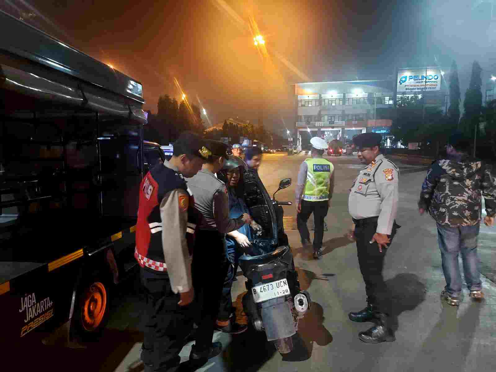 Patroli Cipta Kondisi JJOS Polres Pelabuhan Tanjung Priok, Cegah Gangguan Kamtibmas