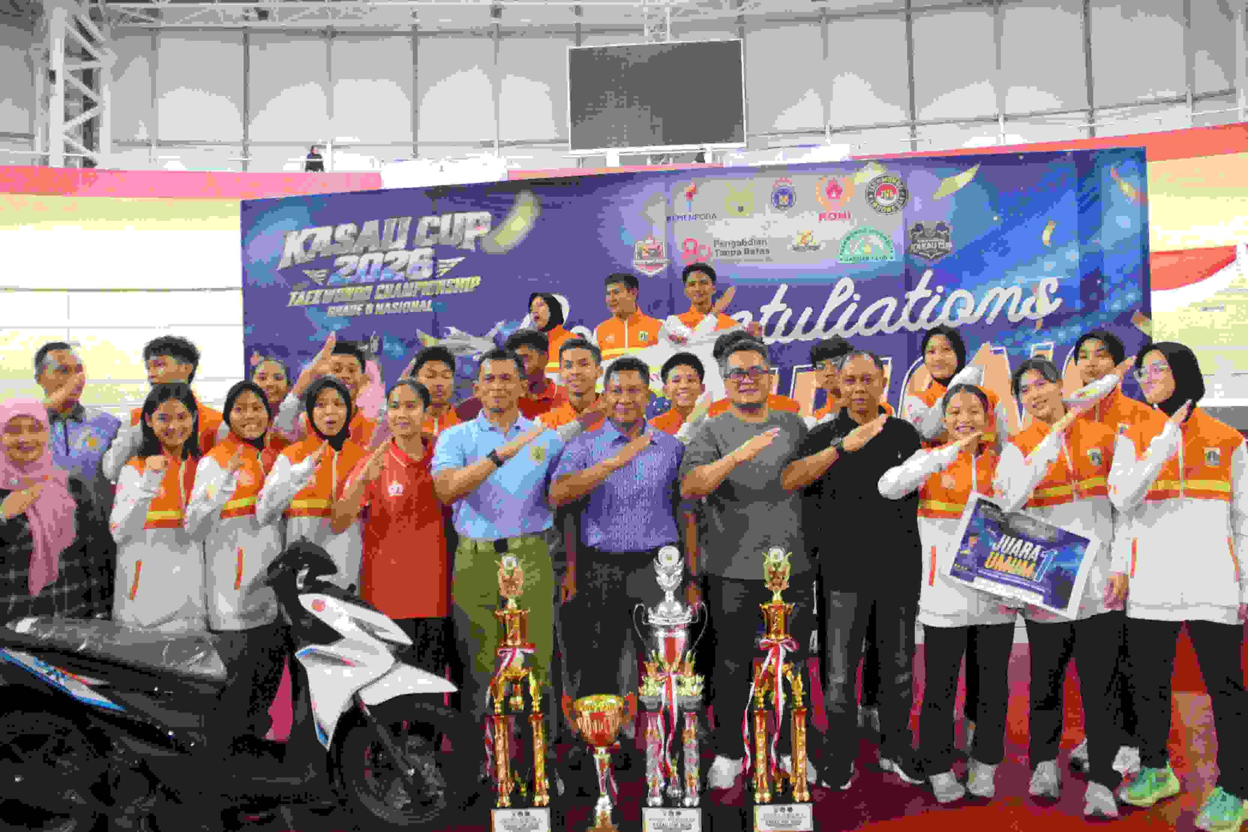 Kasau Cup Taekwondo Championship 2026 Sukses Digelar, Perkuat Pembinaan Atlet dan Sportivitas