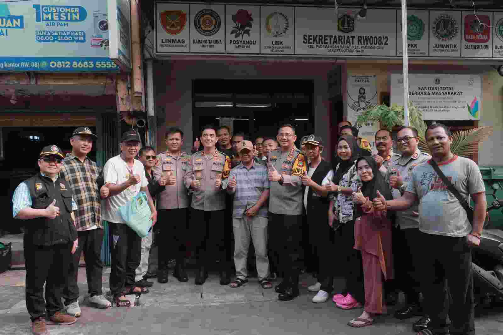 Kapolres Metro Jakarta Utara Gelar Jaga Jakarta On The Spot, Perkuat Sinergi Bersama Warga Pademangan