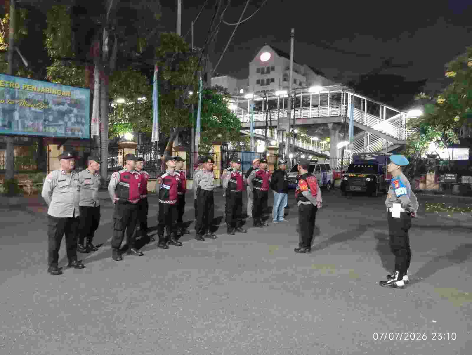 Patroli KRYD Polsek Metro Penjaringan Sita Satu Motor Tak Bersurat, Antisipasi Tawuran hingga Kejahatan Jalanan