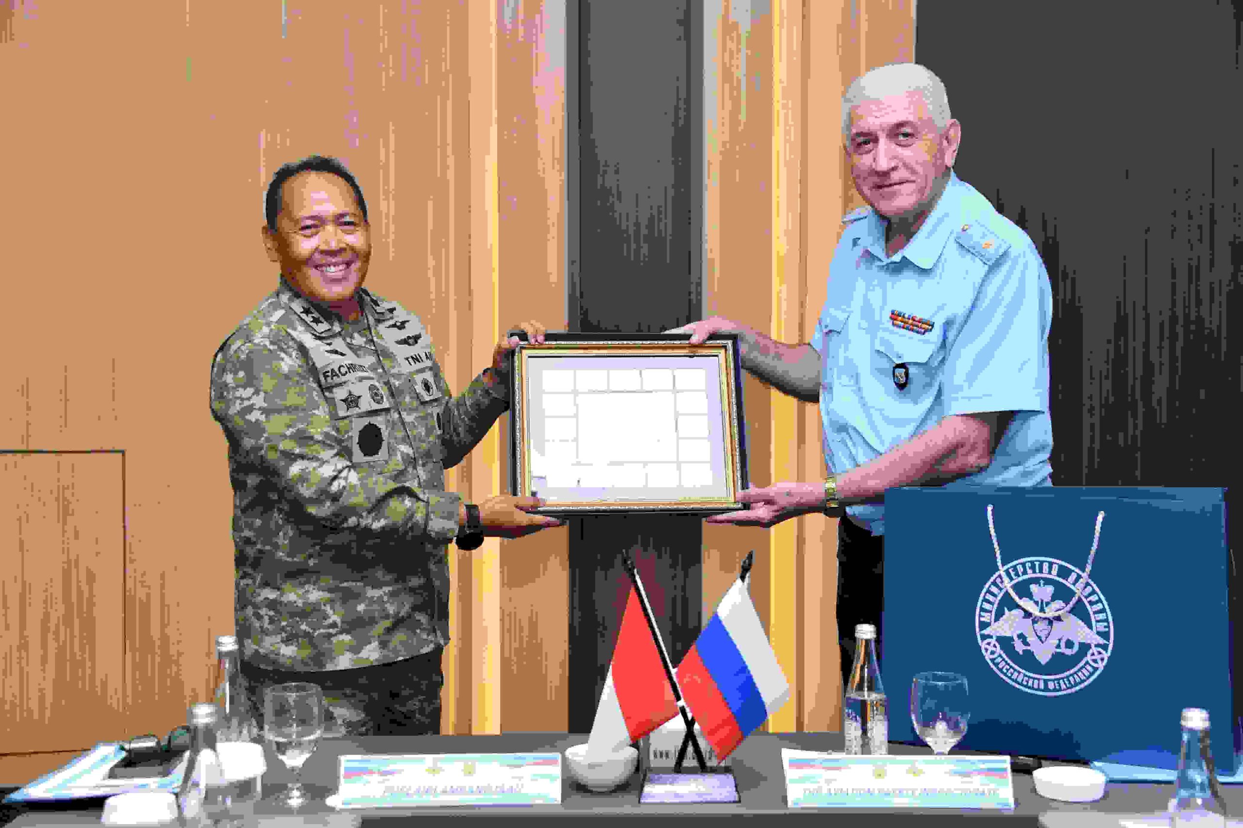 TNI AU Bangun Kolaborasi Keselamatan Penerbangan dengan Russian Armed Forces