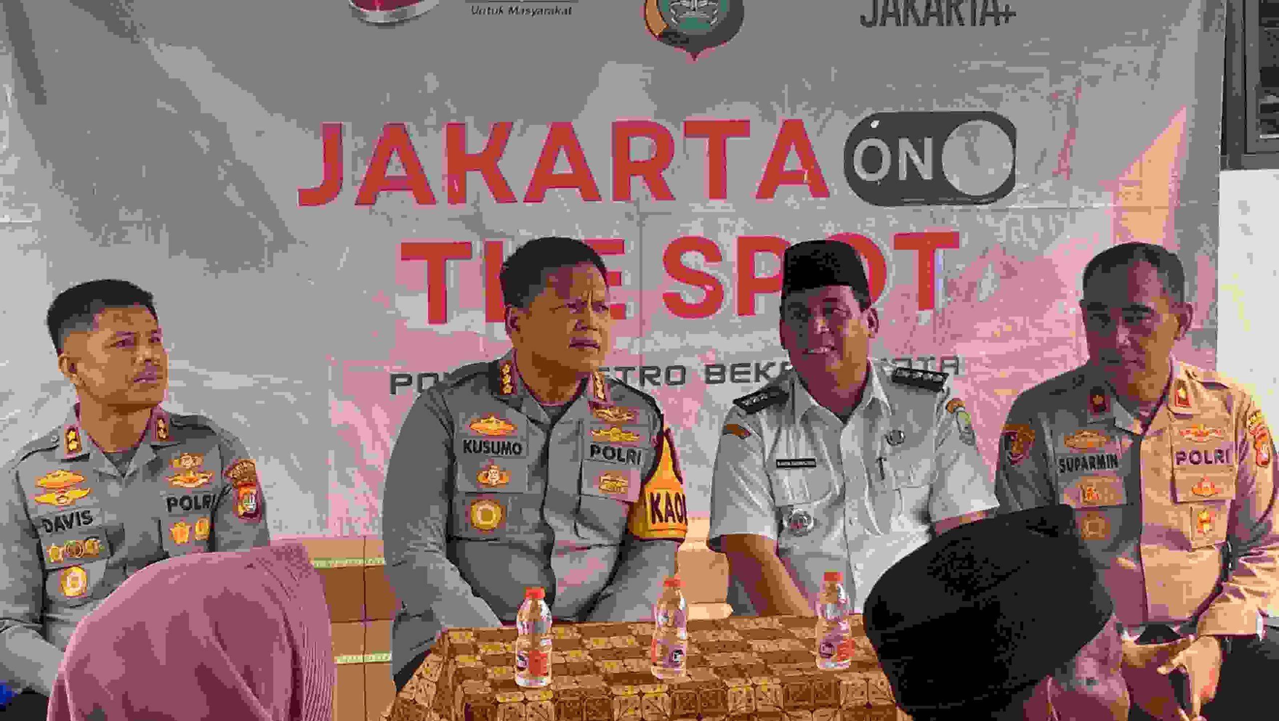 Program Jaga Jakarta On The Spot, Polres Metro Bekasi Kota Serap Aspirasi dan Perkuat Kolaborasi Jaga Kamtibmas di Kampung Poncol