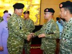 Irjen TNI Pimpin Laporan Korps Kenaikan Pangkat 105 Pati TNI
