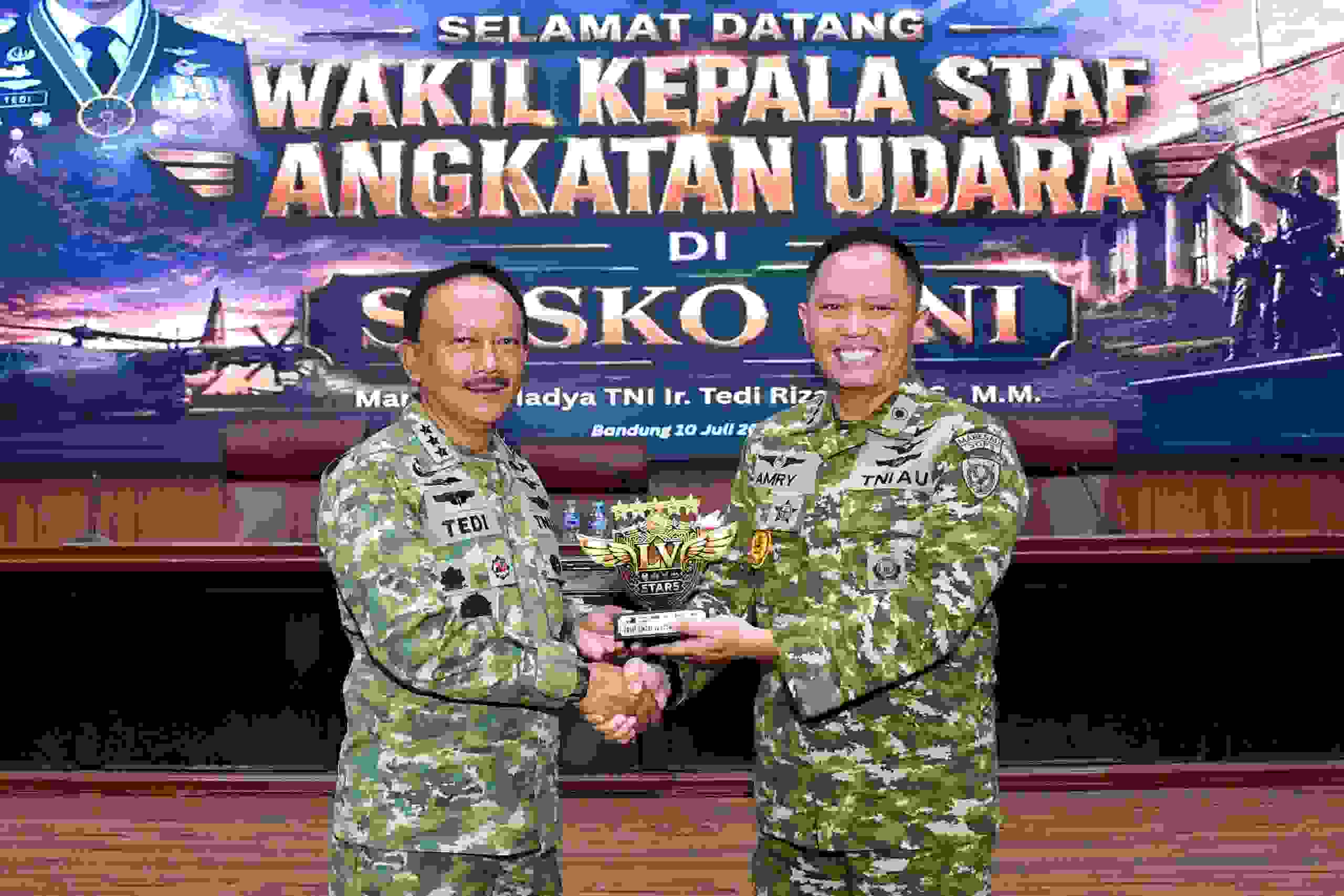 Wakasau Bekali Pasis Sesko TNI tentang Keunggulan Siber dan Informasi di Era Operasi Multi Domain