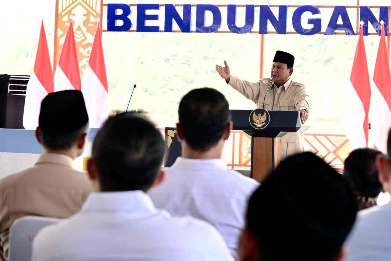Panglima TNI Hadiri Peresmian Lima Bendungan oleh Presiden RI