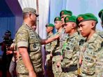 Wapang TNI dan Menhan RI Tinjau Yon TP di Jawa Timur, Pastikan Kesiapan Operasional Satuan