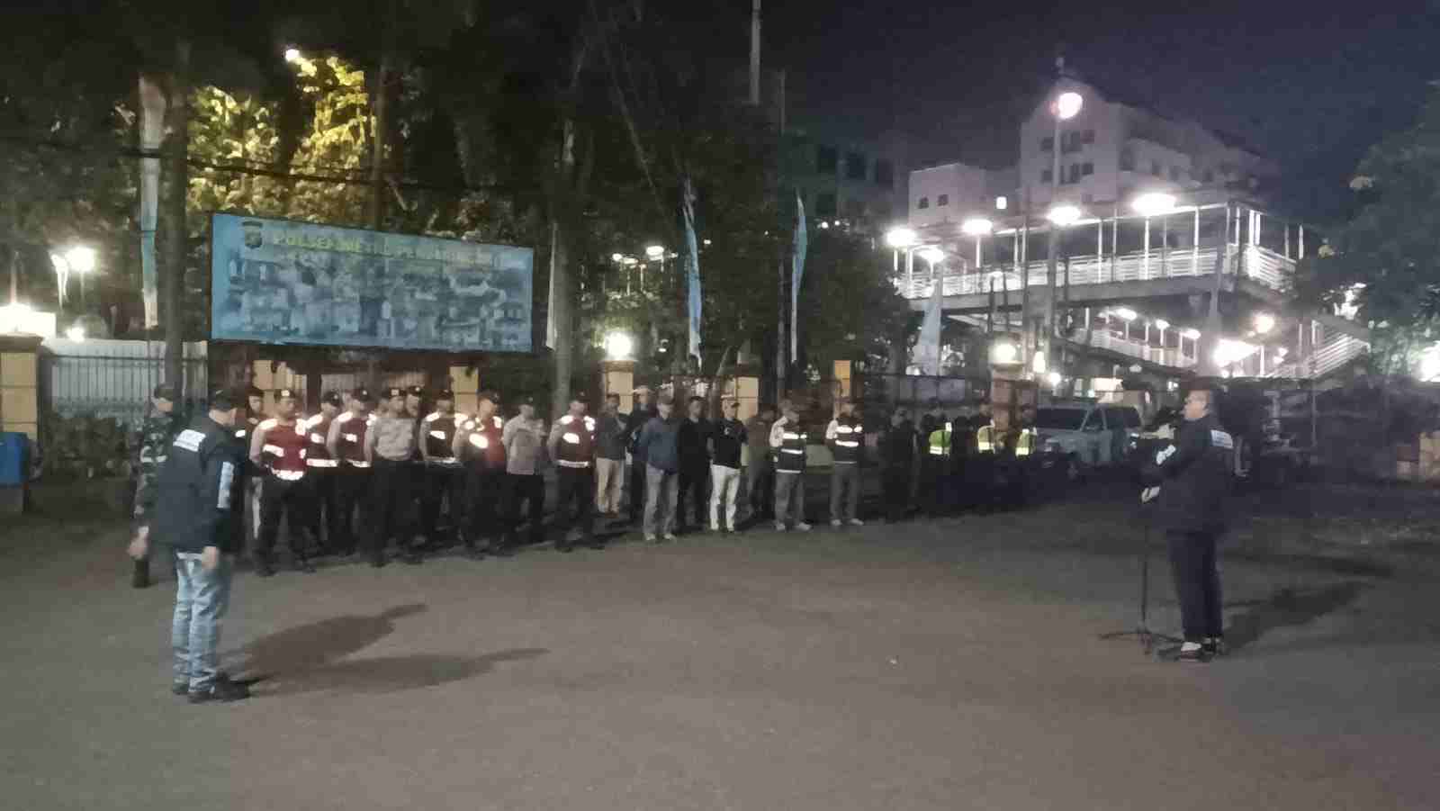 Patroli KRYD Polsek Metro Penjaringan Sasar Titik Rawan, Sembilan Motor Tanpa Kelengkapan Diamankan