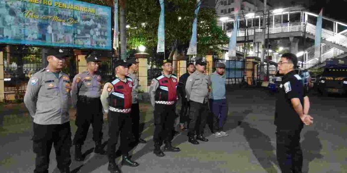 Jaga Jakarta, Polsek Metro Penjaringan Gelar KRYD Antisipasi Tawuran dan Kejahatan Jalanan