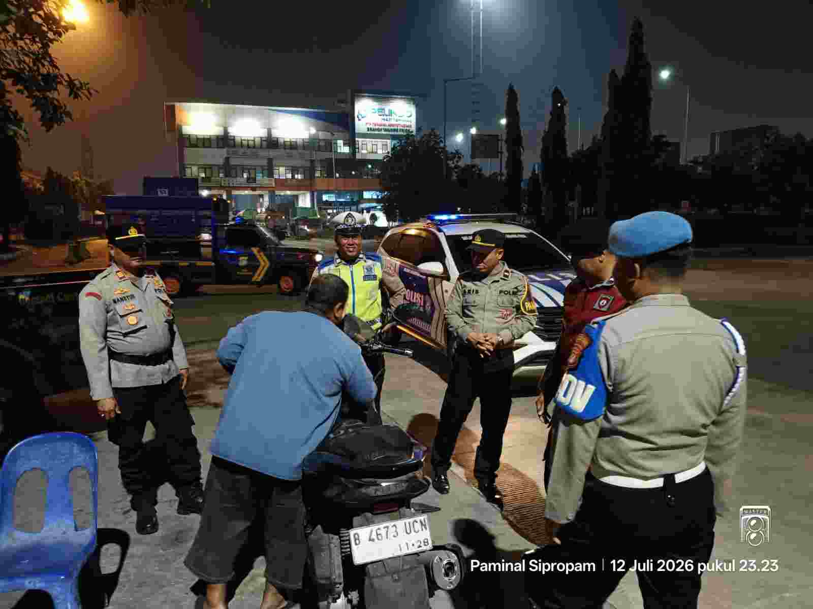 Patroli Cipta Kondisi JJOS Polres Pelabuhan Tanjung Priok Perkuat Keamanan Kawasan Pelabuhan, Situasi Tetap Aman dan Kondusif