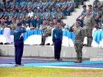 GELORAKAN SEMANGAT OLAHRAGA, PRAJURIT JALASENA KODAERAL III IKUT BERLAGA BERSAMA KONTINGEN KOARMADA RI DI PEKAN OLAHRAGA TNI AL