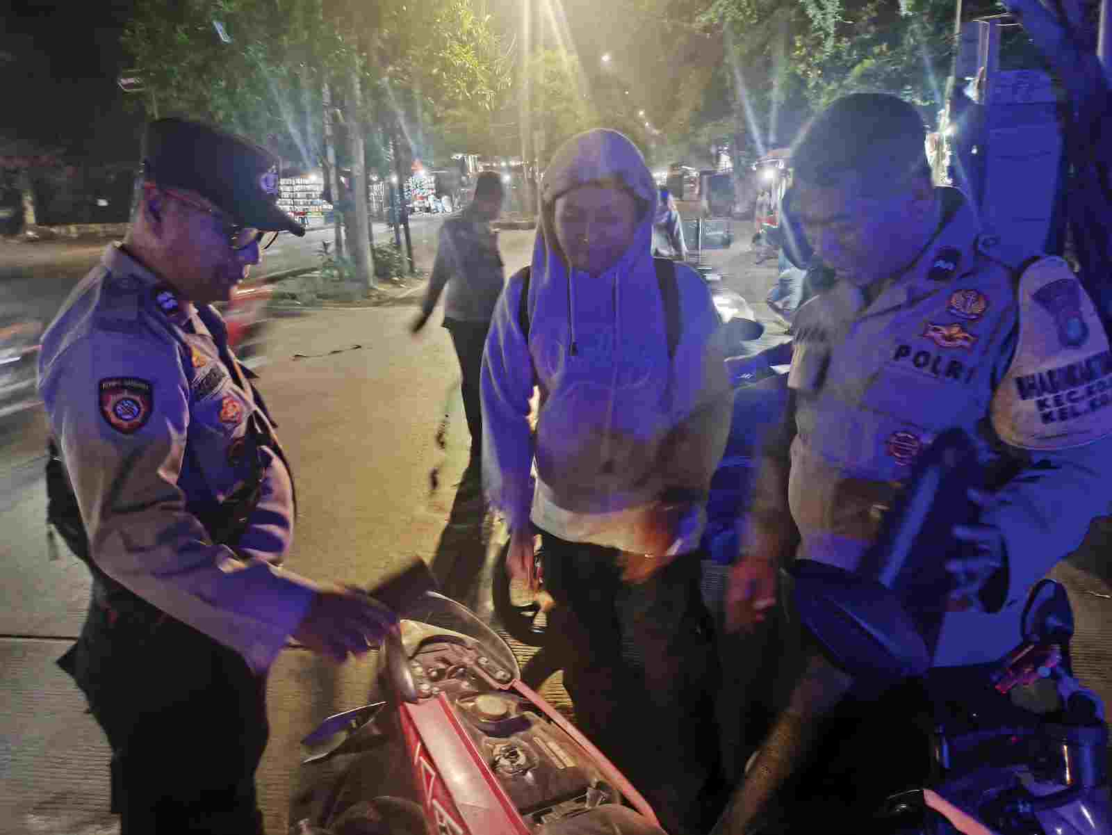 Polsek Koja Intensif Patroli KRYD, Cegah Tawuran dan Kejahatan Jalanan di Jakarta Utara