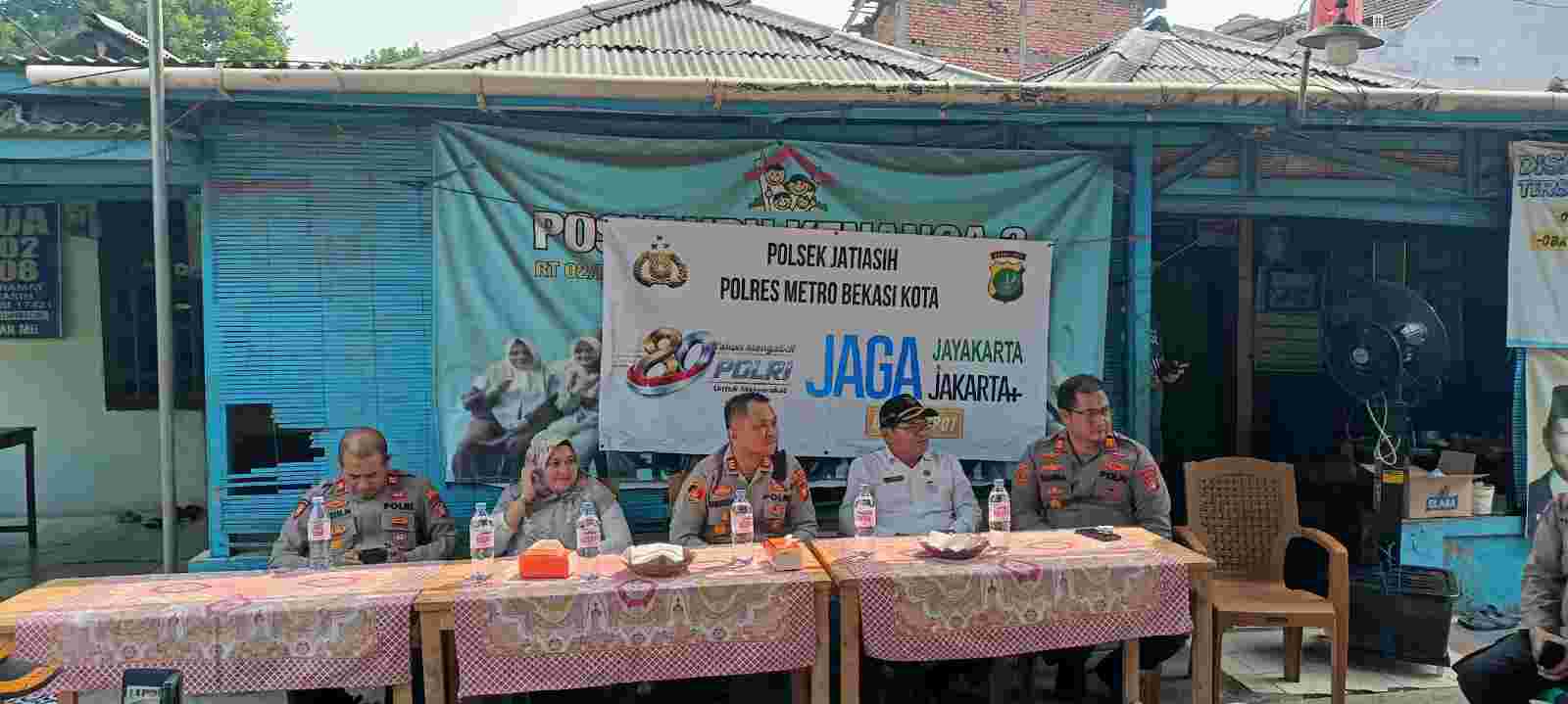 JAGA JAKARTA ON THE SPOT, SERAP ASPIRASI WARGA JATIKRAMAT DEMI TERCIPTANYA RASA AMAN DAN KONDUSIF