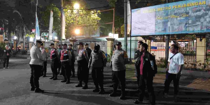 Jaga Jakarta, Polsek Metro Penjaringan Gelar KRYD Antisipasi Tawuran dan Kejahatan Jalanan