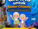 Ancol Gratiskan Tiket Masuk Sea World dan Jakarta Bird Land untuk Lansia hingga 31 Juli 2026