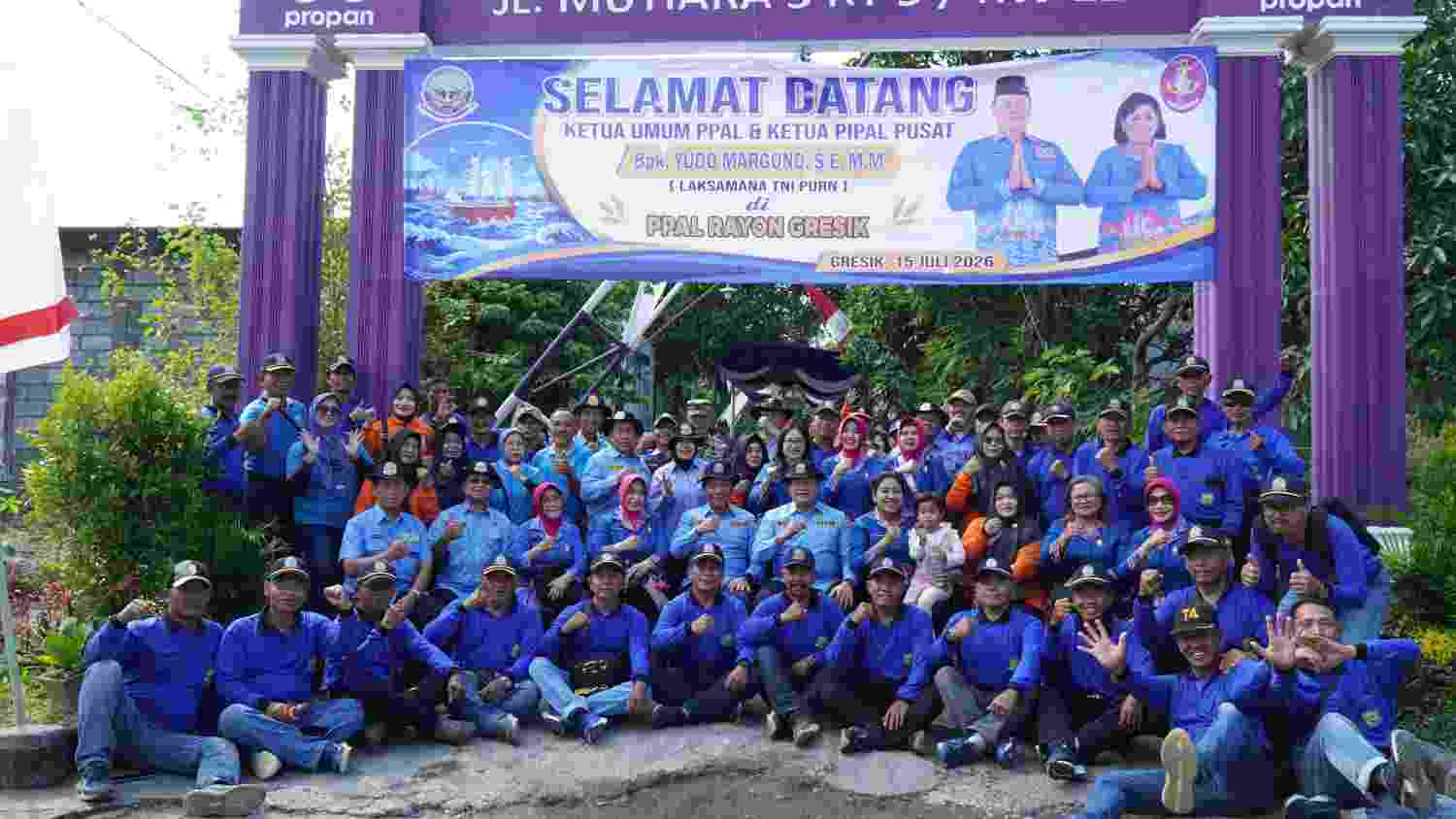 Ketua Umum PPAL Laksanakan Kunjungan Kerja ke PPAL Rayon Gresik, Perkuat Silaturahmi dan Dukung Pemberdayaan Anggota