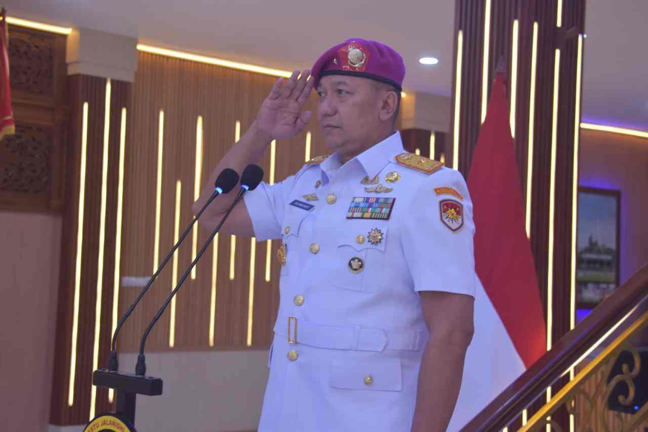 WADAN KODAERAL V PIMPIN PENYUMPAHAN PERWIRA PENYIDIK TINDAK PIDANA TERTENTU DI LAUT TAHUN 2026