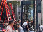 Mobil Tabrak Kaca Gedung di Kebayoran Baru, Pengemudi dan Pengelola Capai Kesepakatan