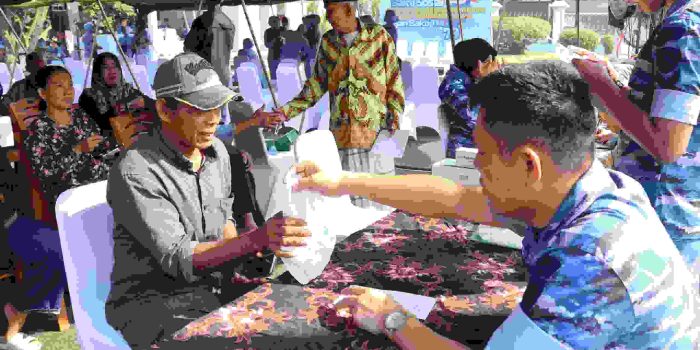 Satuan TNI AU di Yogyakarta Hadirkan Layanan Kesehatan dan Bantuan Sosial bagi Warga Bantul