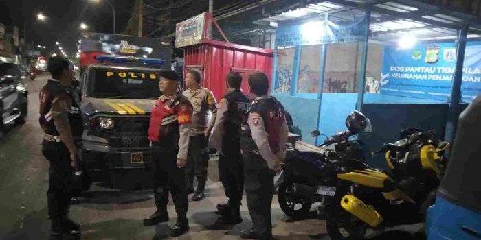 Polsek Metro Penjaringan Gelar KRYD, Tiga Motor Tanpa Surat Diamankan