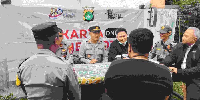 Wakapolsek Bekasi Utara Sambangi Warga Melalui Program Jaga Jakarta On The Spot