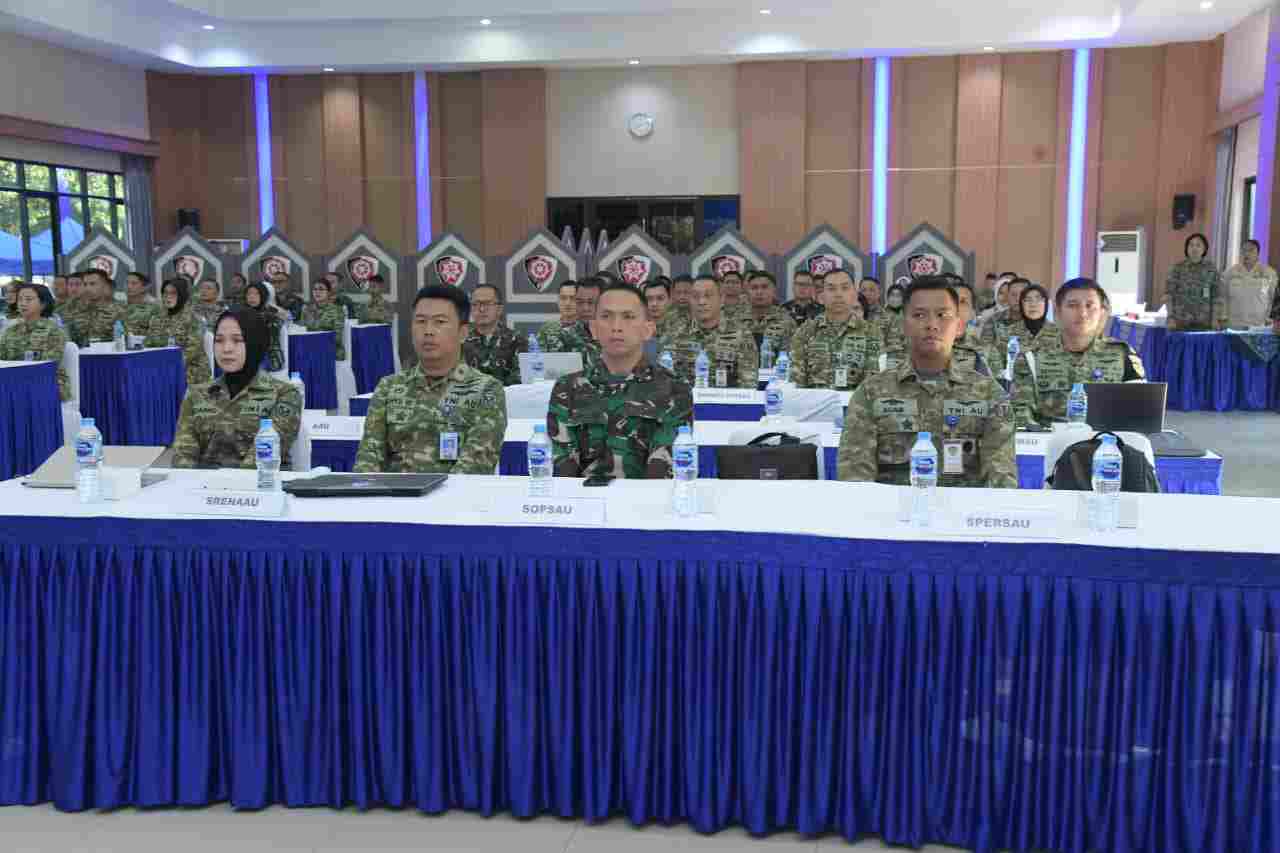 Srenaau Perkuat Penerapan Manajemen Risiko dan SPIP untuk Tingkatkan Tata Kelola Satker TNI AU