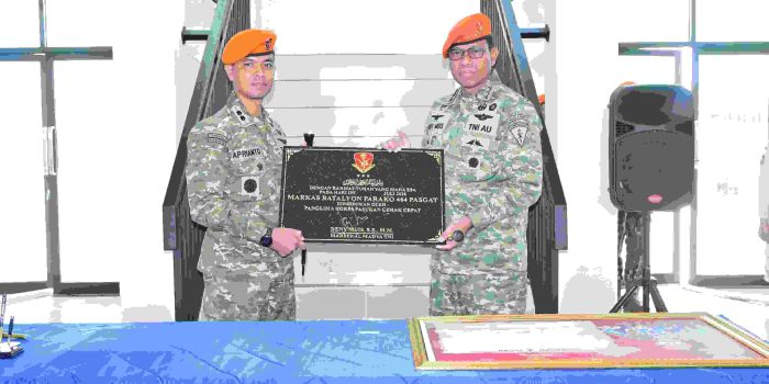 Yon Parako 464 Pasgat Diresmikan, Perkuat Kesiapsiagaan Operasional Korps Pasukan Gerak Cepat