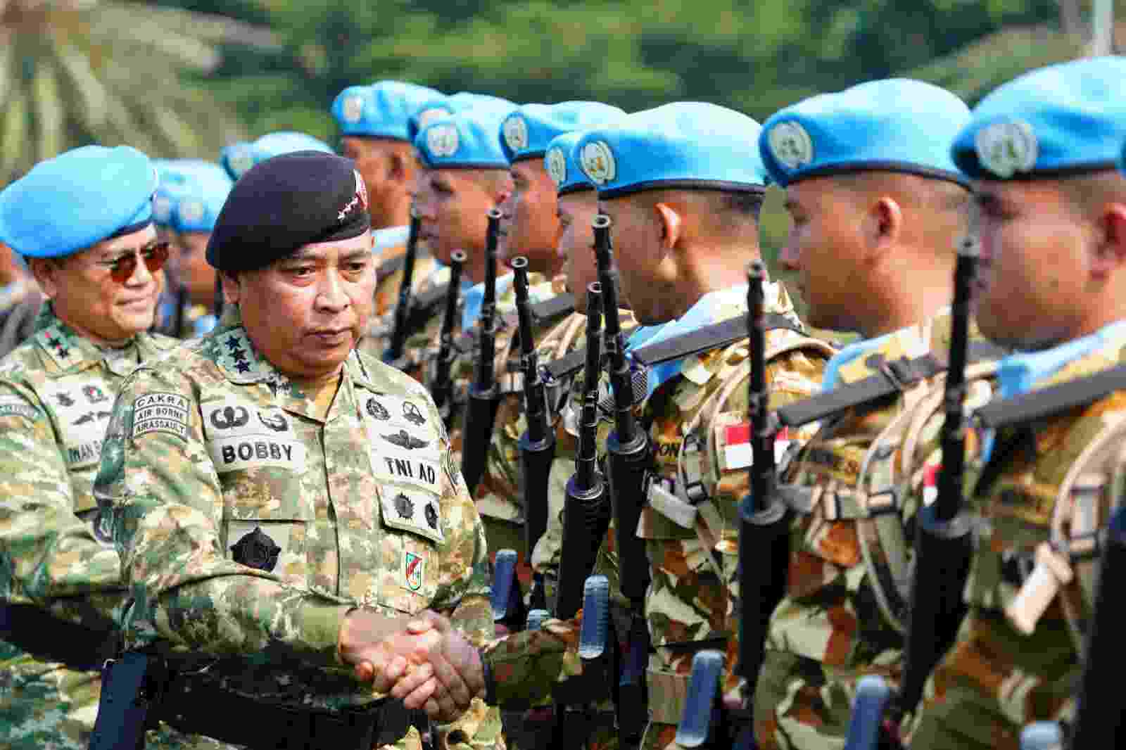Satgas Kizi TNI Konga XX-W MONUSCO Siap Laksanakan Misi Perdamaian PBB di Republik Demokratik Kongo