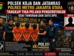 Respon Cepat Polsek Koja Ungkap Kasus Pengeroyokan Pascatawuran, Tiga Terduga Pelaku Ditangkap dan Satu Masuk DPO Respon Cepat Polsek Koja Ungkap Kasus Pengeroyokan Pascatawuran, Tiga Terduga Pelaku Ditangkap dan Satu Masuk DPO