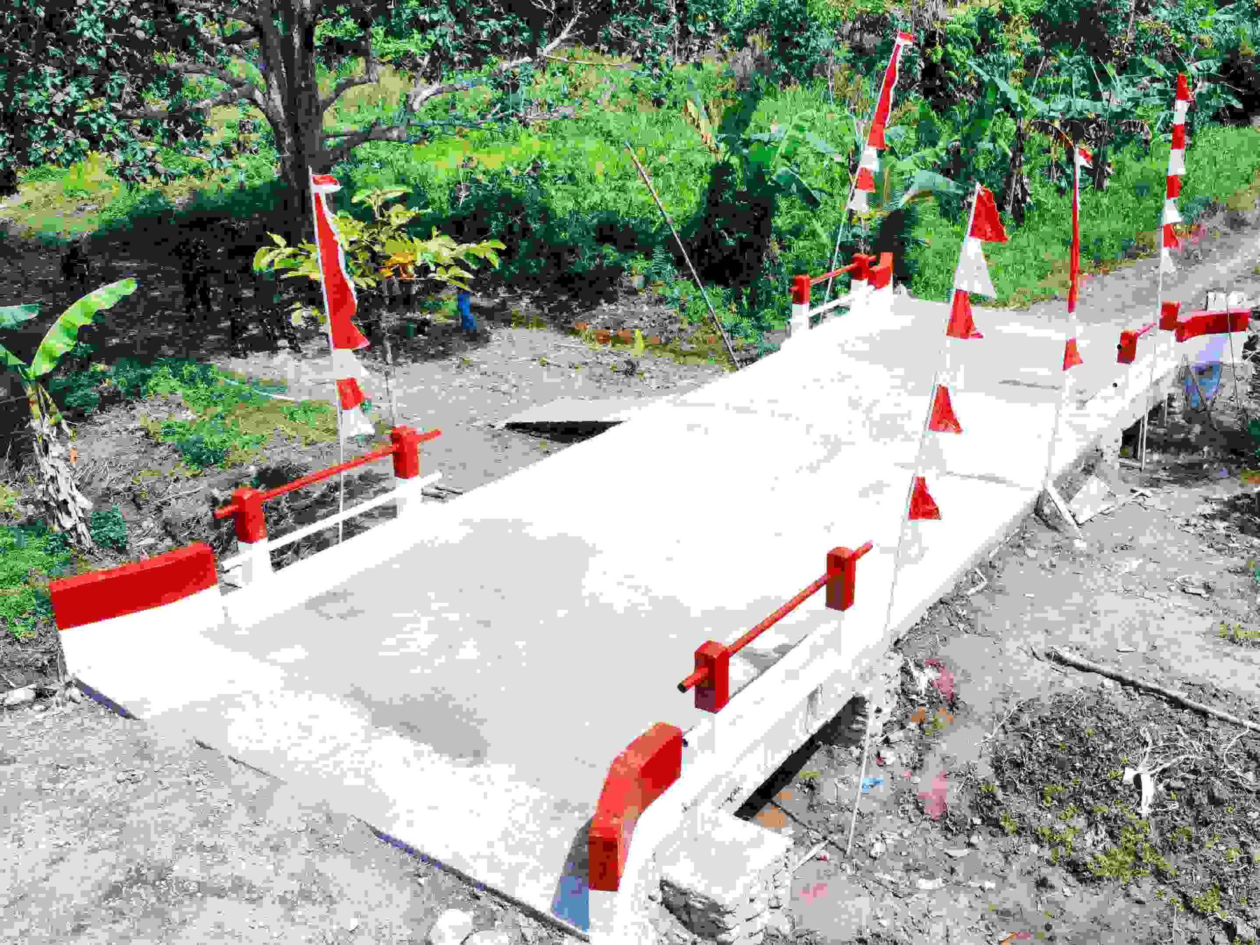 Jembatan Beton Kampung Kaugapu Rampung, Dandim 1710/Mimika: Jadi Penghubung Mobilitas dan Pendorong Perekonomian Warga
